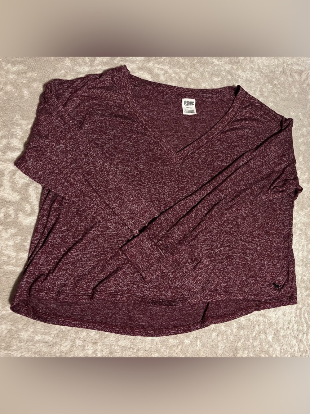 Victoria’s Secret PINK - V-Neck Long Sleeve Lightweight Top